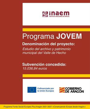 Imagen Subvención concedida: Programa JOVEM