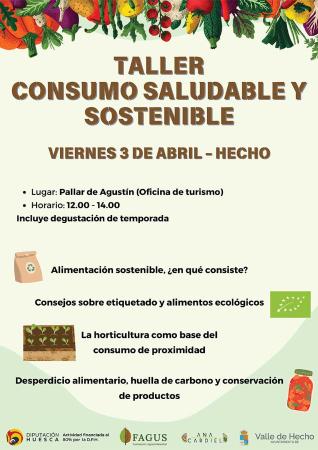 Imagen Taller de consumo saludable y sostenible