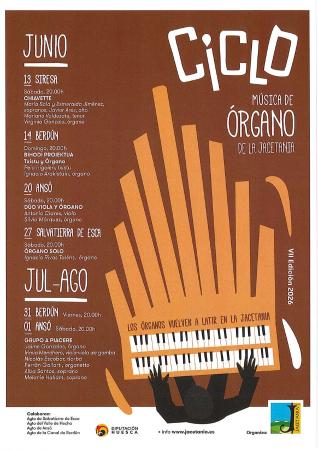 Imagen Ciclo de música de órgano en la Jacetania