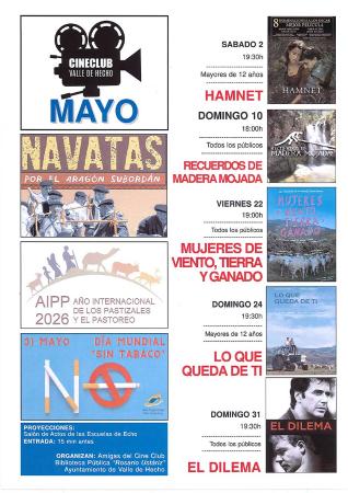 Imagen CINECLUB VALLE DE HECHO – MAYO