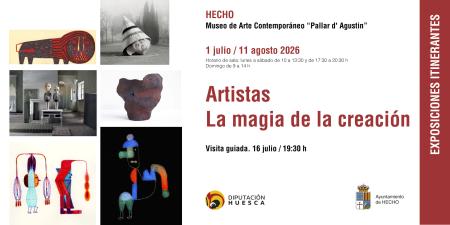 Imagen Artistas. La magia de la creación
