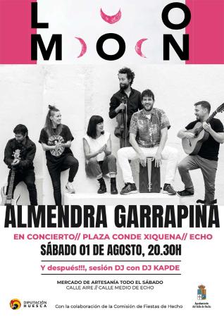 Imagen LO MON 2026: Concierto Almendra Garrapiñá y mercado de artesanía
