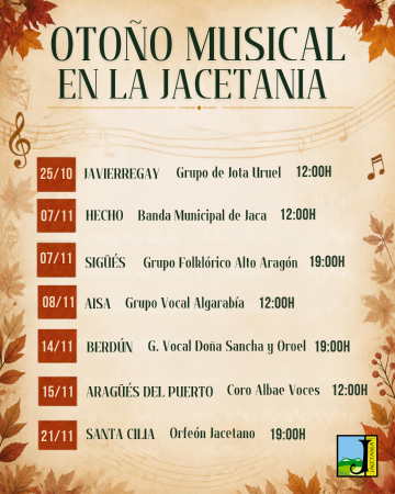 Imagen Otoño musical en La Jacetania
